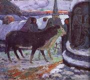 Paul Gauguin Christmas Eve oil painting on canvas